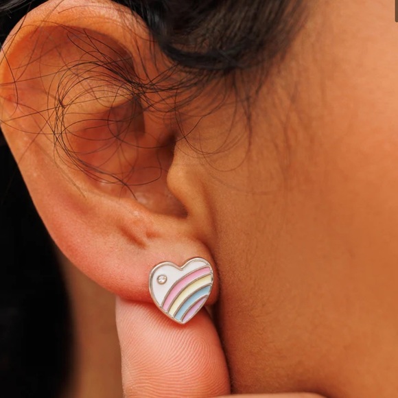 Pura Vida Heart Earrings 💖NEW💖 - Picture 4 of 7